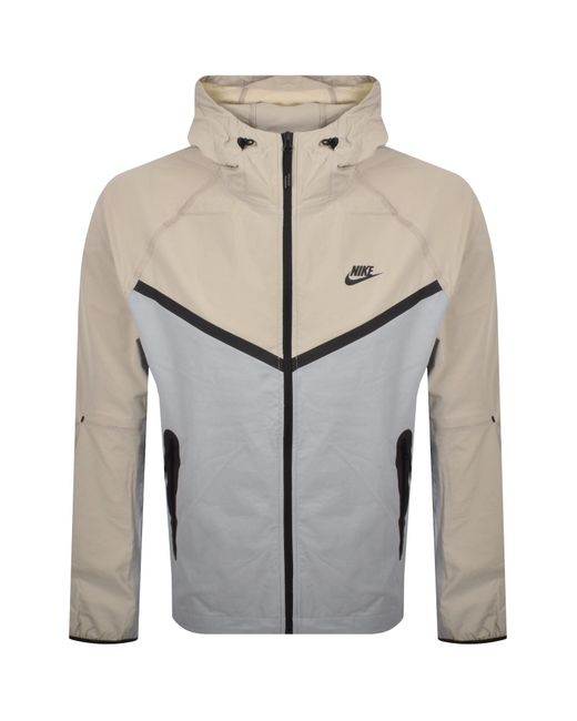Nike Gray Windrunner Jacket Wolf for men