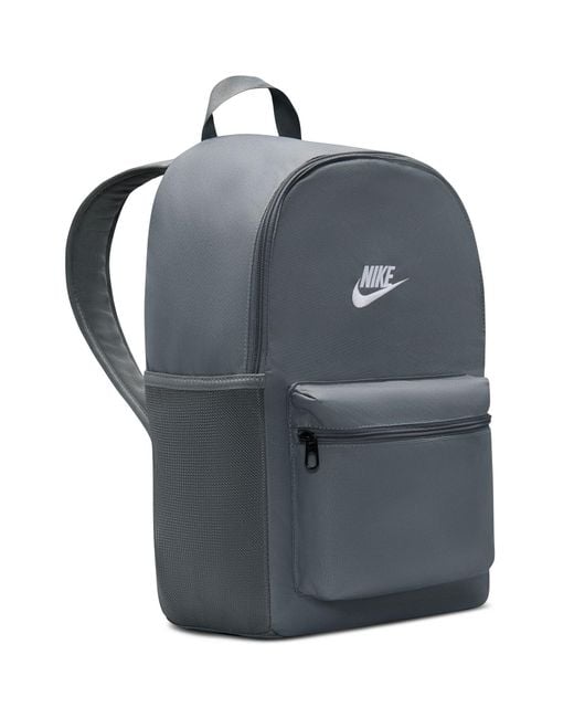 Nike Gray Heritage 2.0 Backpack for men