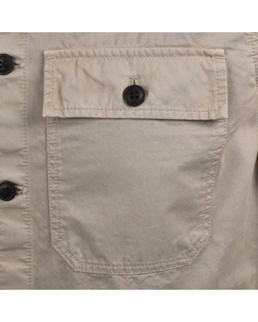 Barbour Brown Arlo Overshirt for men
