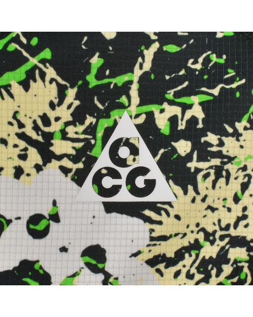 Nike Green Acg Logo Track Top for men