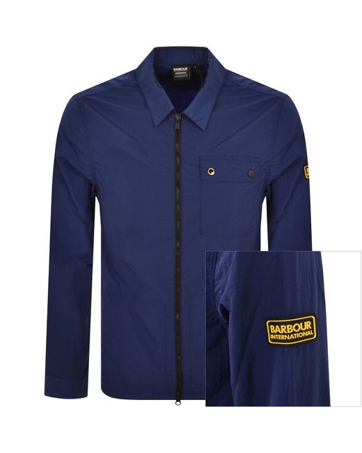 Barbour Blue Inlet Overshirt for men