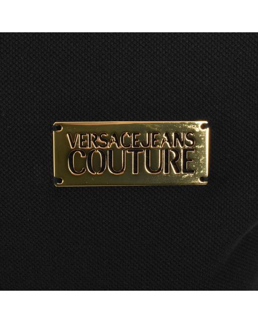 Versace Jeans Black Couture Polo T Shirt for men