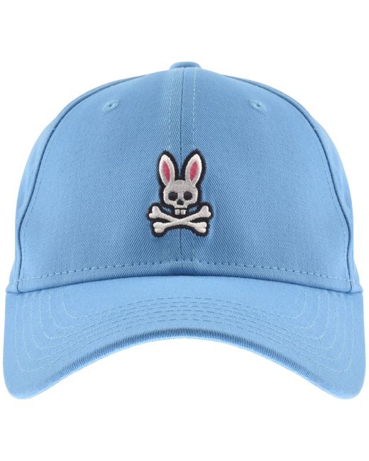 Psycho Bunny Blue Baseball Cap for men