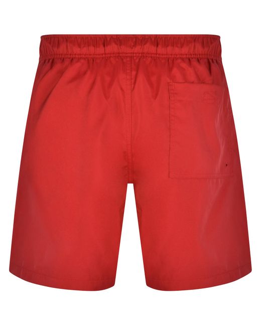 Nike Red Club Flow Swim Shorts for men