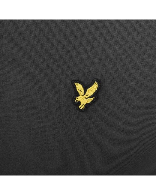 Lyle & Scott Gray Crew Neck Sweatshirt for men