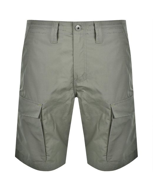G-Star Gray G-Star Core Regular Cargo Shorts for men