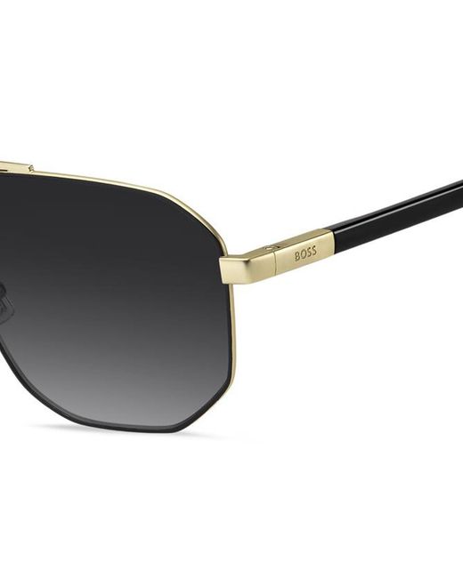 BOSS BUSINESS Black Boss 1832 Sunglasses for men