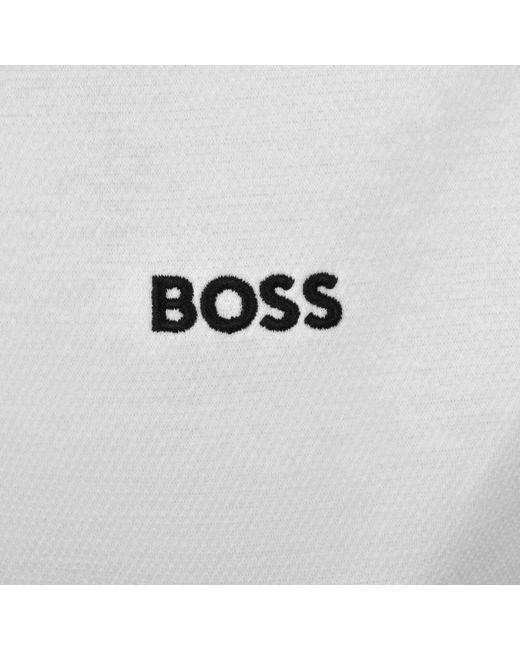 Boss White Boss St Motion Long Sleeve Shirt for men