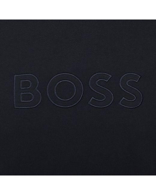 Boss Blue Boss We Logo Sweatshirt for men