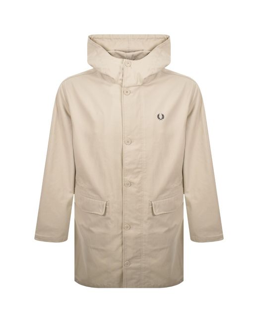 Fred Perry Natural Groundsman Parka Jacket for men