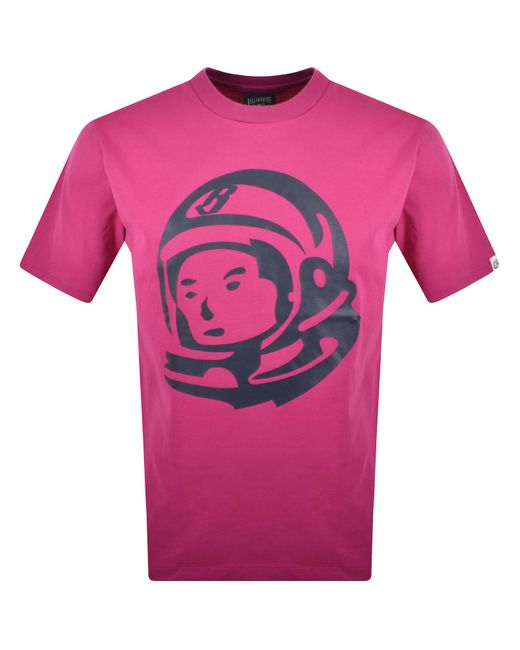 BBCICECREAM Pink Astro Helmet T Shirt for men