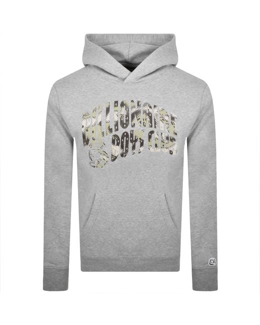 BBCICECREAM Gray Camo Arch Logo Hoodie for men