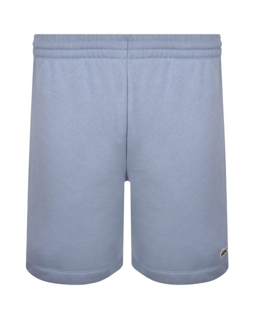 Lacoste Blue Jersey Fleece Shorts Light for men