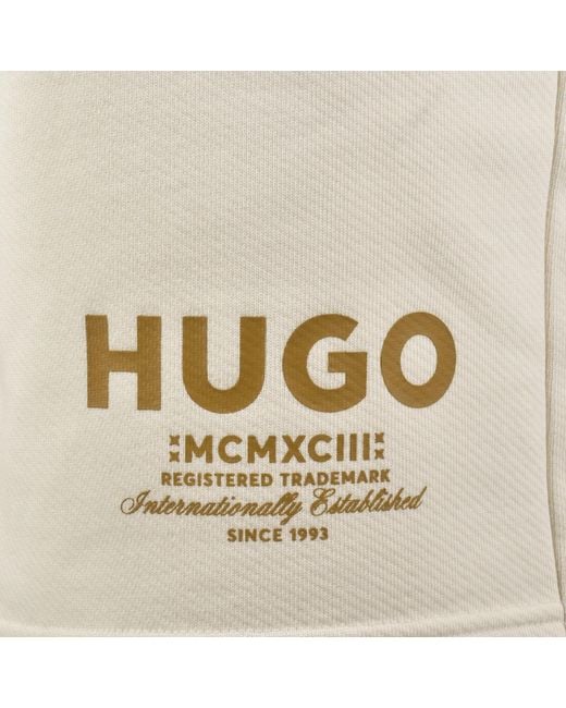 HUGO Natural Nomario Shorts Off for men