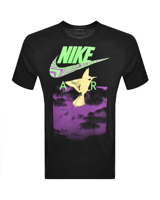 Nike Black Brandriff In Air T Shirt for men