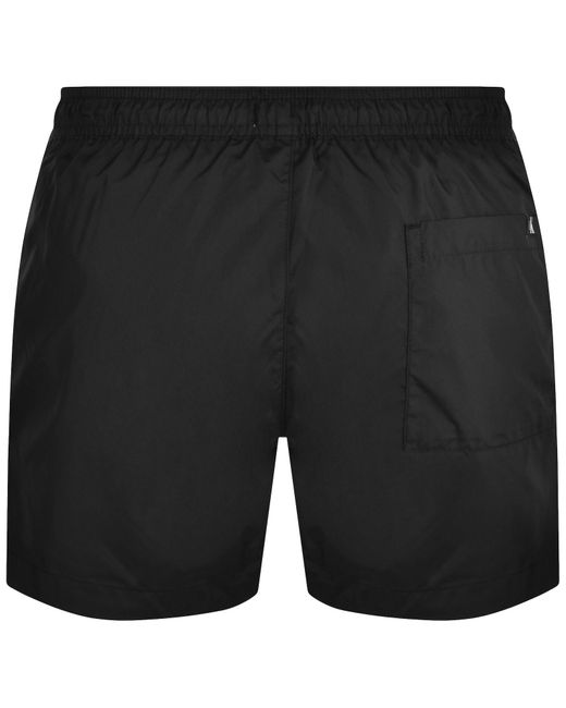 Calvin Klein Black Logo Swim Shorts for men
