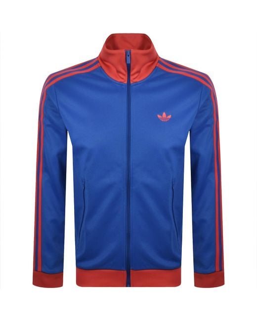 Adidas Originals Blue Classic Track Top for men