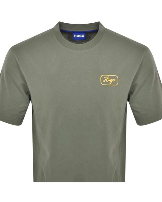 HUGO Green Nampie T Shirt for men