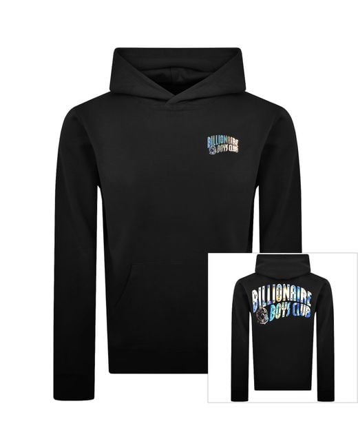 BBCICECREAM Black Arch Logo Hoodie for men