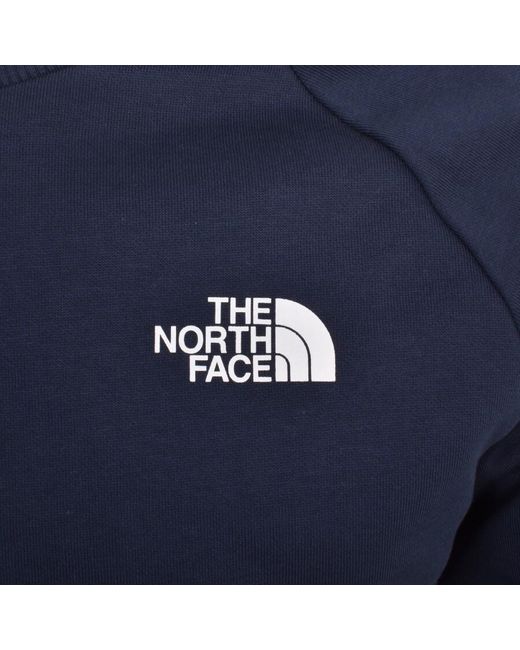 The North Face Blue Crew Neck Sweatshirt for men