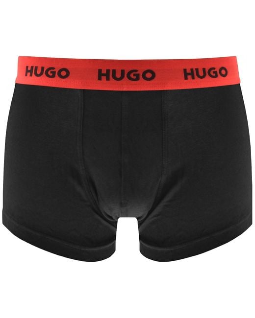 HUGO Red 3 Pack Trunks for men