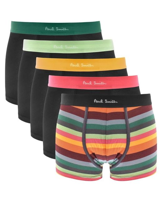 Paul Smith Yellow 5 Pack Trunks Mix for men