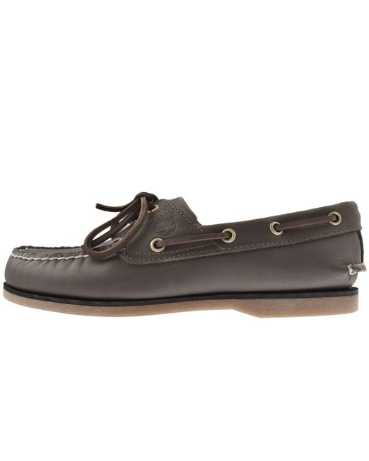 Timberland Brown Classic Boat Shoes for men