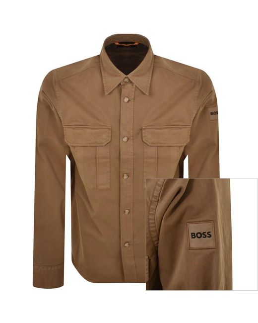 Boss Brown Boss Lisel Overshirt for men