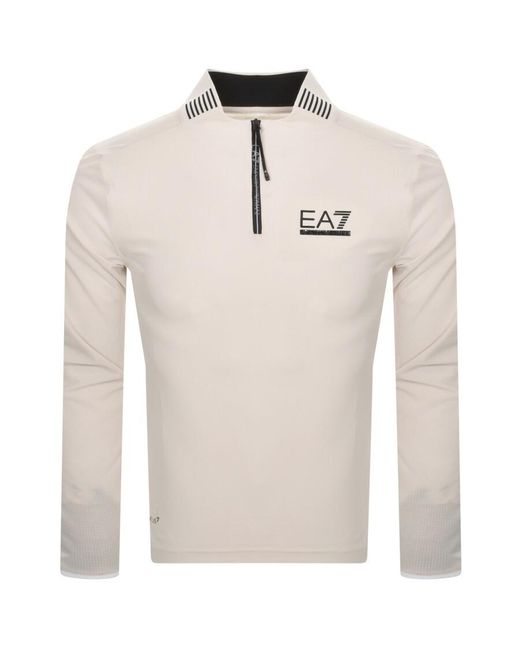 EA7 Natural Emporio Armani Long Sleeved T Shirt for men