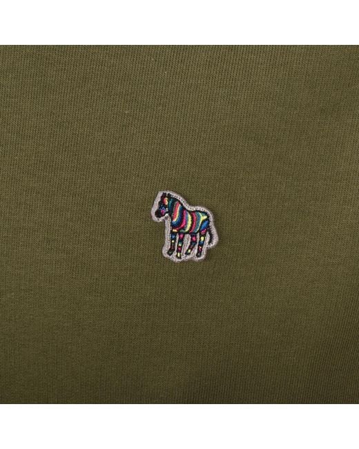 Paul Smith Green Zebra Sweatshirt for men