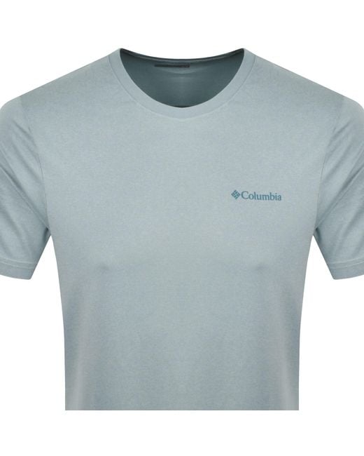 Columbia Blue Parsons Point T Shirt for men