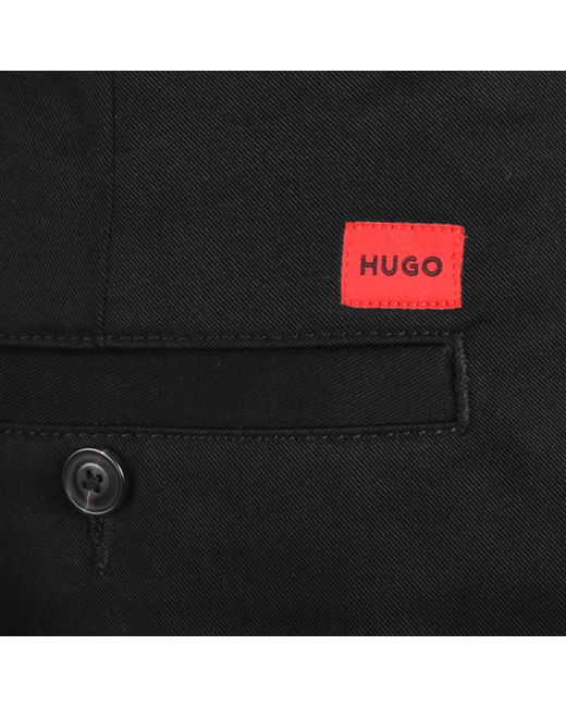 HUGO Black Darik241 Shorts for men