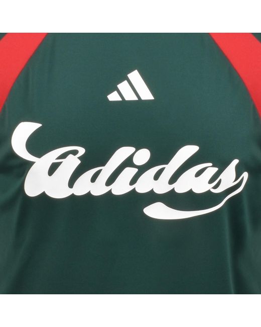 Adidas Green Tiro T Shirt Dark for men