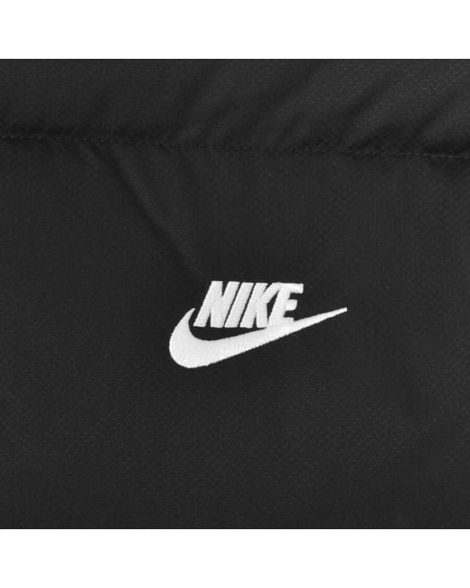 Nike Black Padded Logo Gilet for men