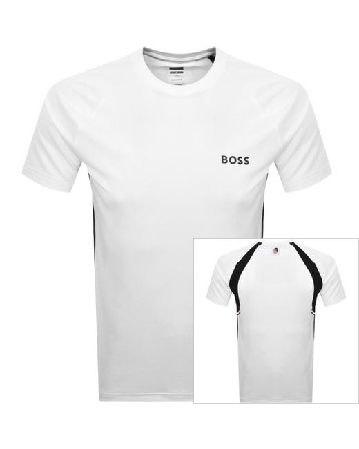 Boss White Boss Toc Spin T Shirt for men