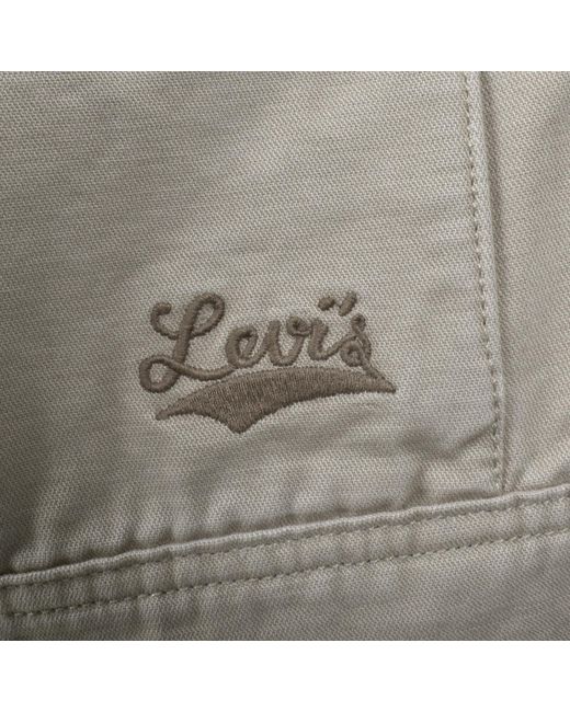 Levi's Gray Denim Polk Jacket Dark for men