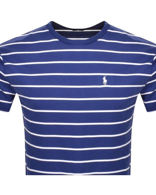 Ralph Lauren Blue Classic Fit T Shirt for men