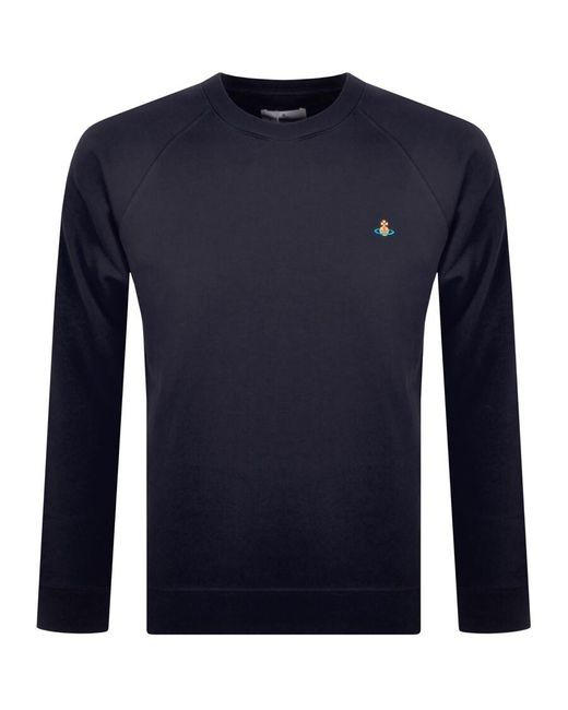 vivienne westwood navy sweatshirt