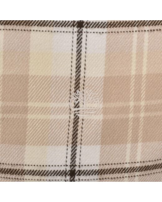 Timberland Natural Flannel Check Shirt for men