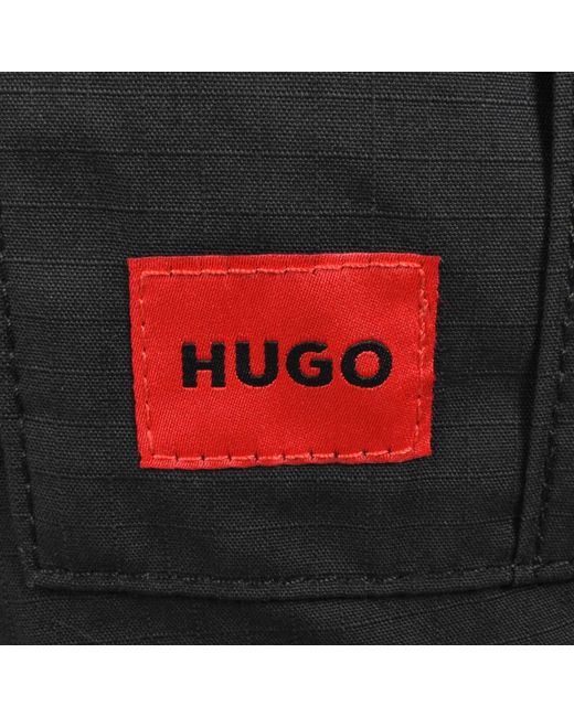 HUGO Black Garlo233 Trousers for men