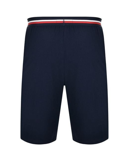Lacoste Blue Lounge Core Essentials Sweat Shorts for men