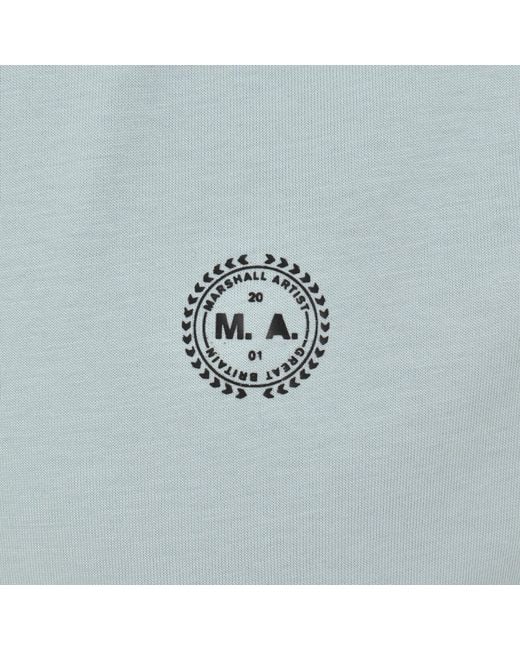 Marshall Artist Blue Delta T Shirt for men