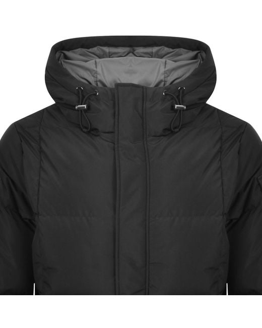 Sandbanks Black Baffle Puffer Jacket for men