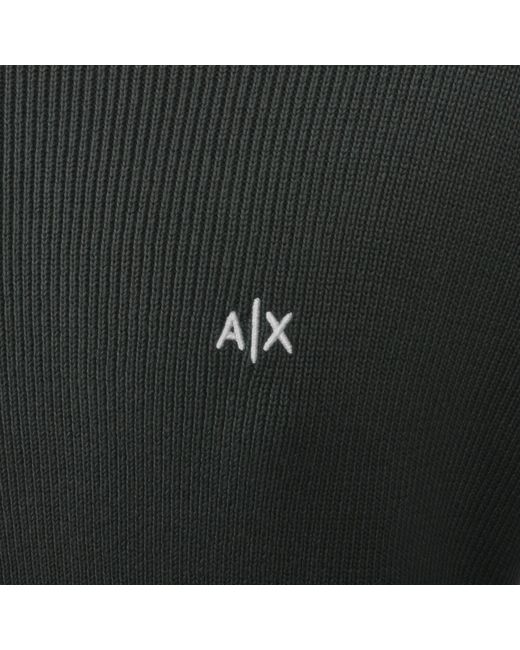 ARMANI EXCHANGE Gray Knit Jumper for men
