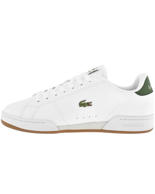 Lacoste White Carnaby Cup Trainers for men