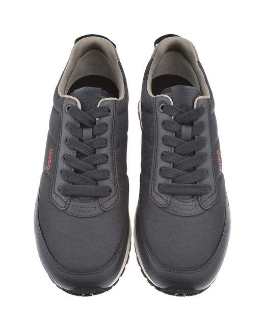 HUGO Blue Icelin Runn Trainers Dark for men