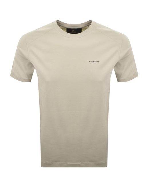 Belstaff Natural Alloy T Shirt Pale Stone for men