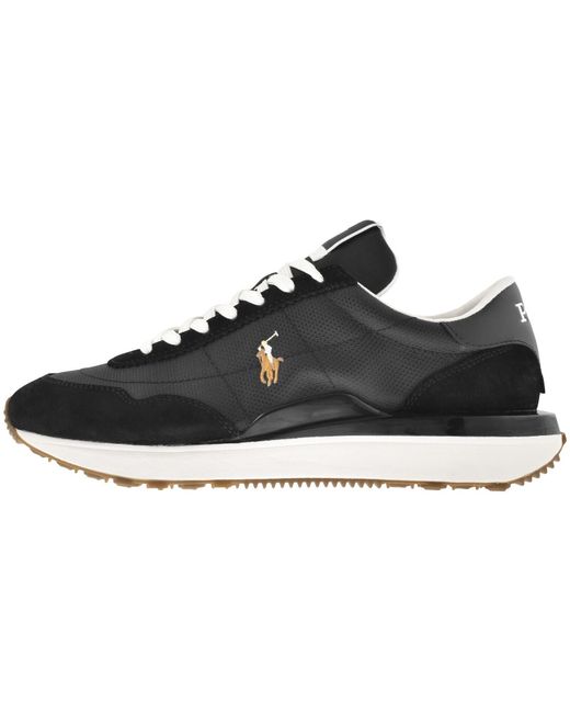 Ralph Lauren Black Train 89 Trainers for men