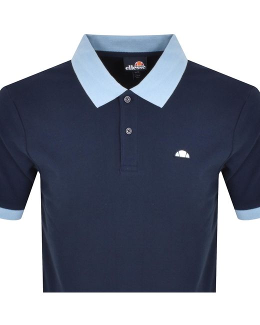 Ellesse Blue Agoza Polo T Shirt for men