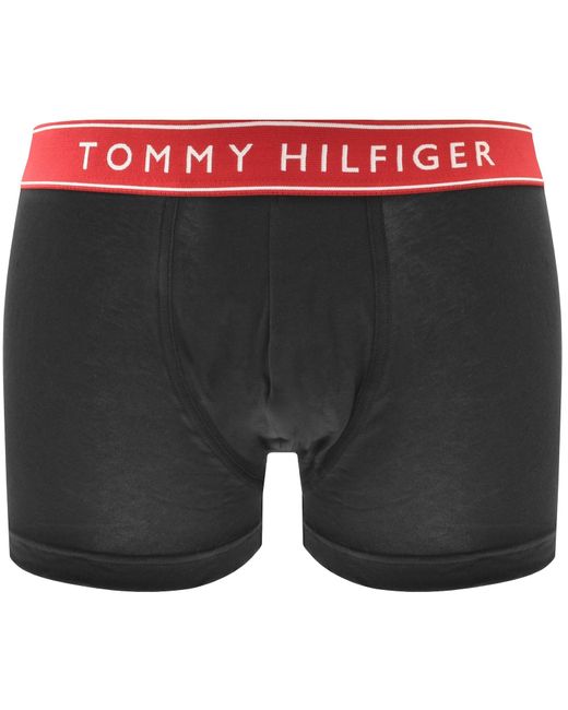 Tommy Hilfiger Black Underwear 3 Pack Trunks for men